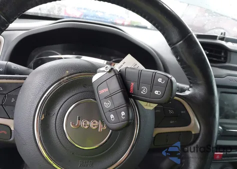 2017 Jeep Renegade Latitude 4X4 z USA, uszkodzony, nr VIN ZACCJBBBXHPF25674